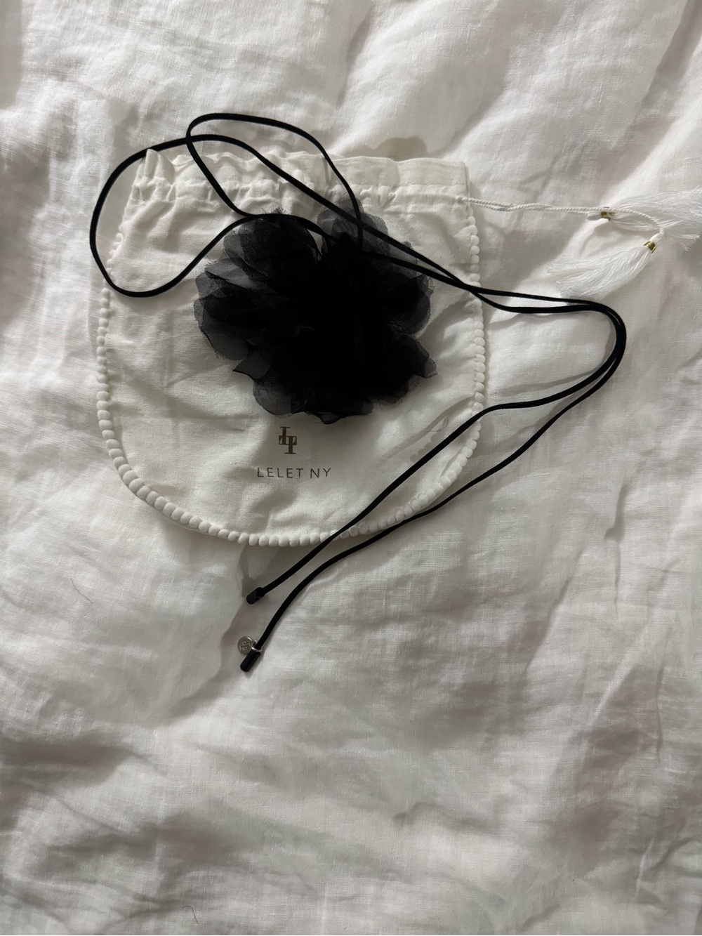Lelet NY Floral Cord Necklace